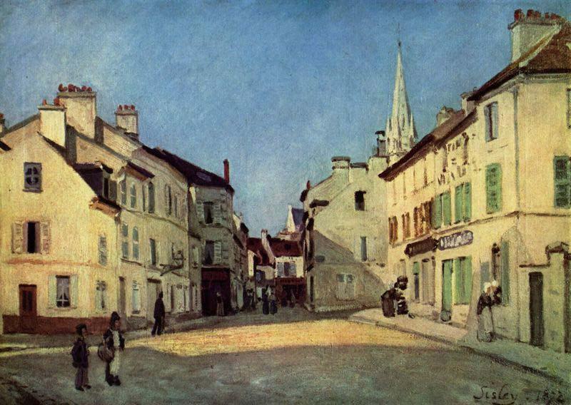 Alfred Sisley Platz in Argenteuil Germany oil painting art